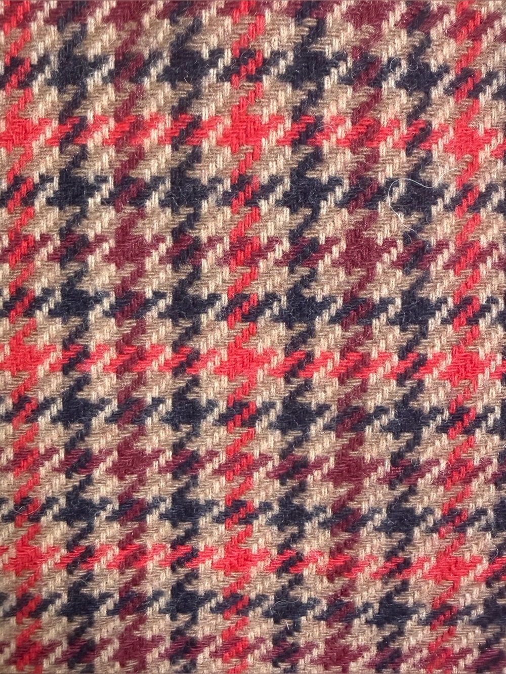 J Crew Women’s Sz 8 Schoolboy Blazer Wool Houndstooth Plaid Preppy Academia - Picture 12 of 12